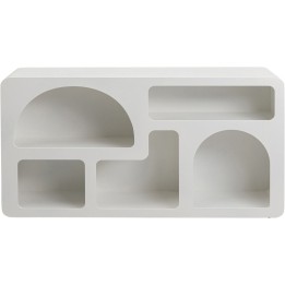 Etagère Paco blanc 140x75cm
