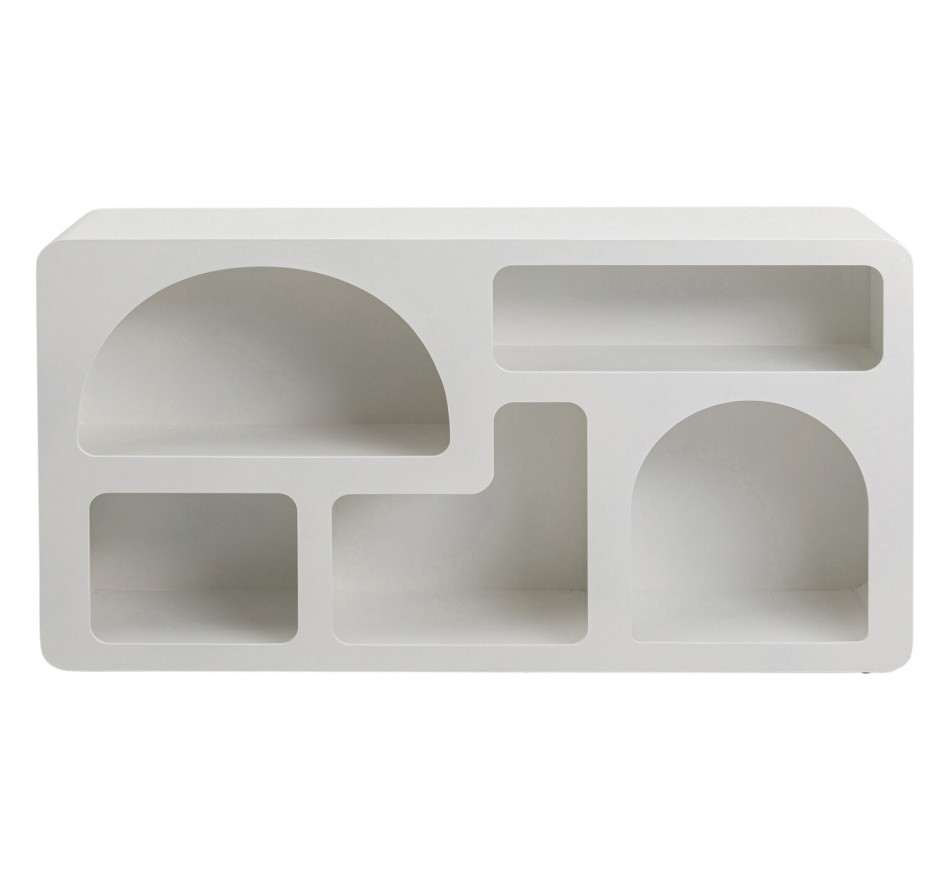 Bookshelf Paco wit 75x140cm Kare Design