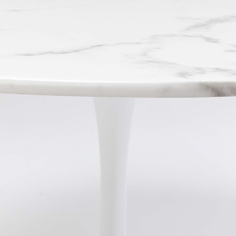 Ronde tafel in mineraalmarmer - Veneto - Kare Design