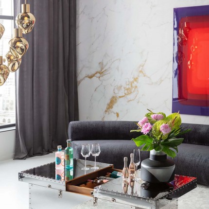 Schilderij Tendency 120x160cm rood Kare Design