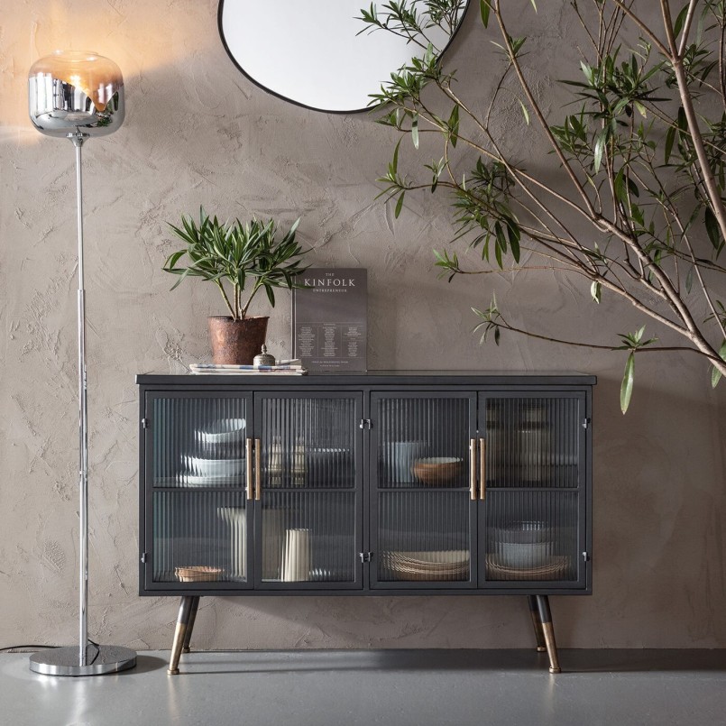 Buffet industriel en acier - La Gomera - Kare Design