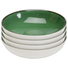 Porcelain green bowls set of 6 - Colorino - Kare Design