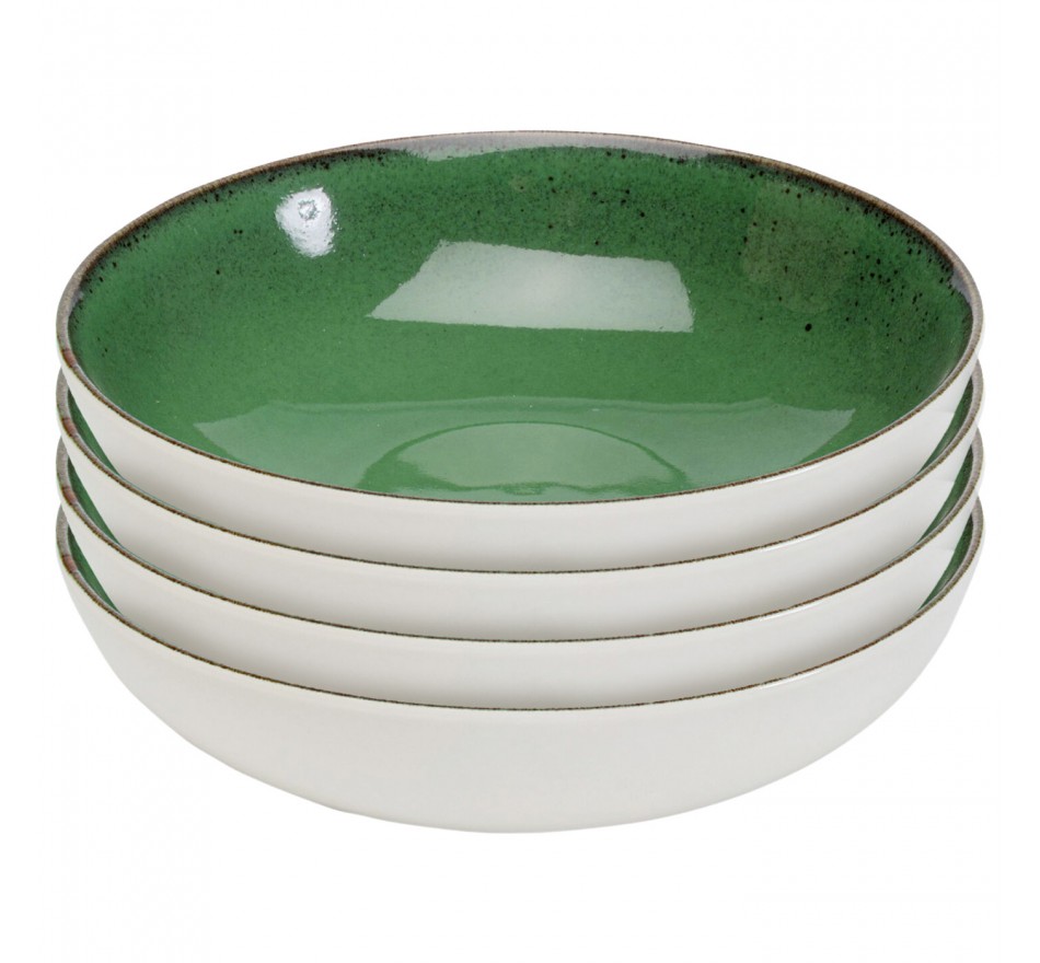Bowl Colorino green Ø20cm (4/set) Kare Design