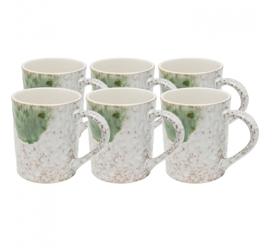 Mug Biscotti green (6/set) Kare Design