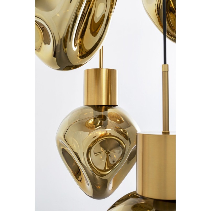 Golden glass suspension - Supernova - Kare Design
