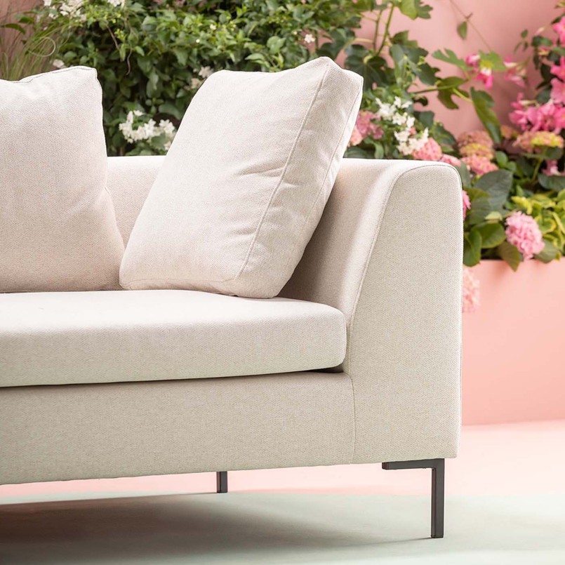 Beige contemporary corner sofa - Gianna - Kare Design