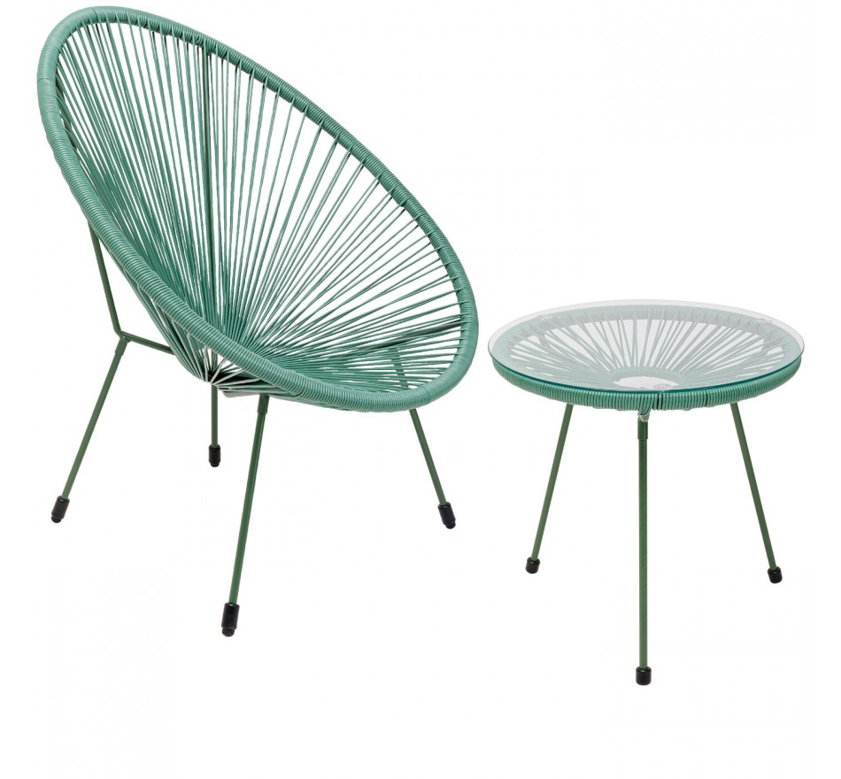 Tuinmeubelair Acapulco Mono groen Kare Design