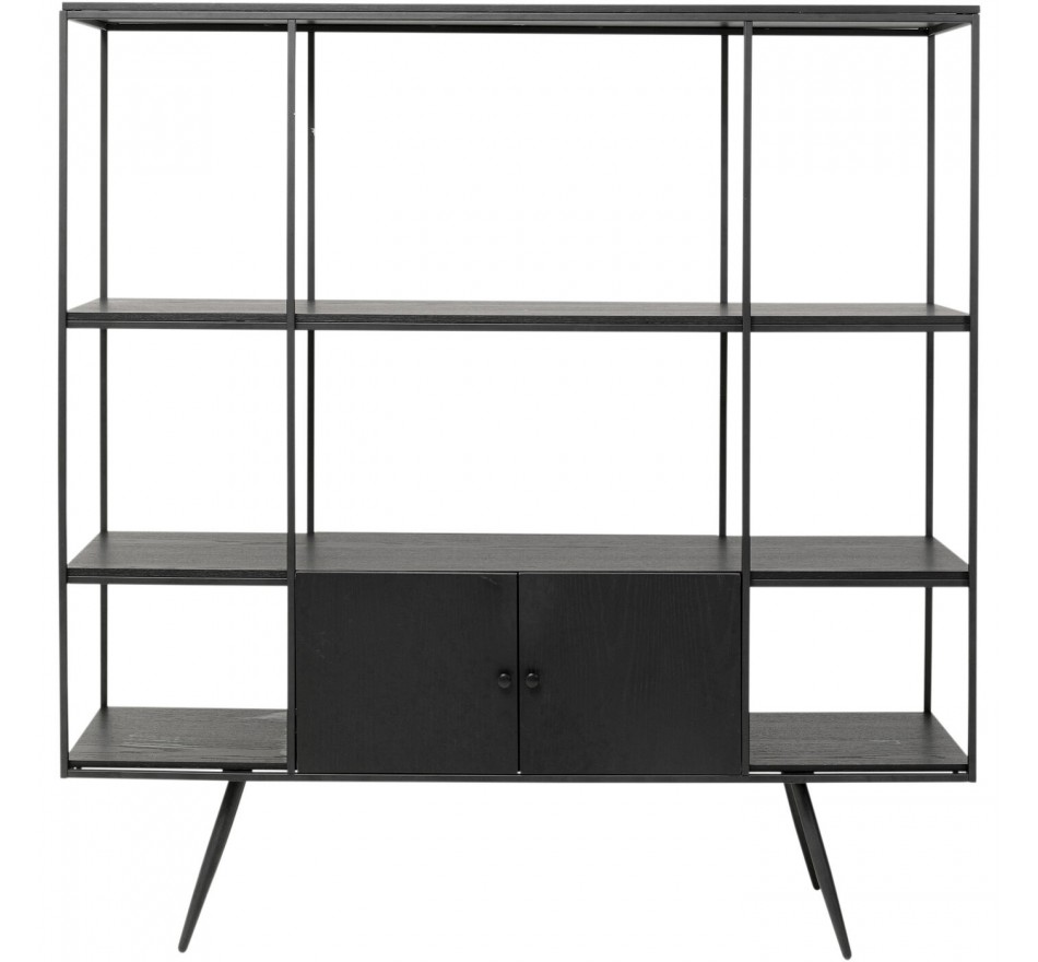 Étagère Cosy Sixties 183x180cm noire Kare Design