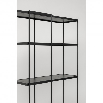 Bookshelf Oslo zwart 200x150cm Kare Design