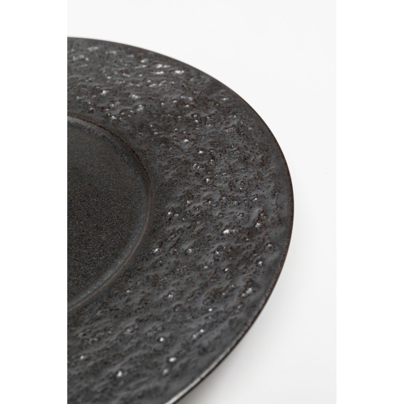 Assiette Cosmos noir Ø21cm