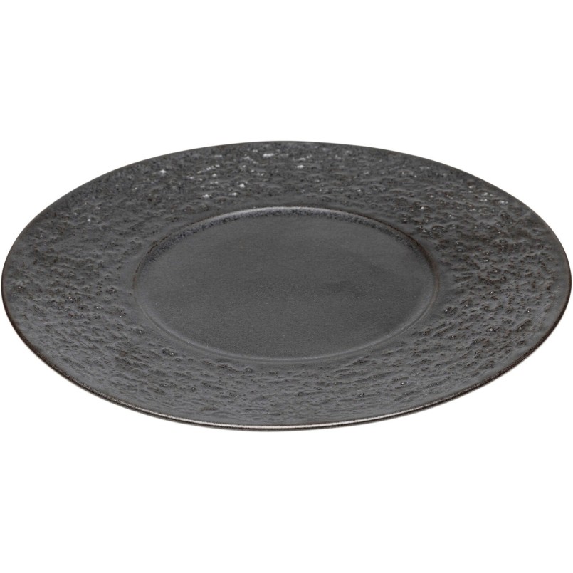 Assiette Cosmos noir Ø21cm