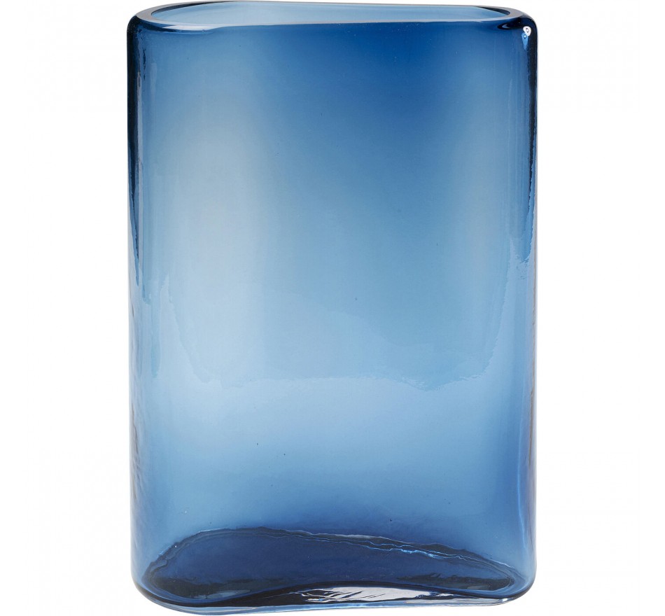 Vaas Grazioso blauw 40cm Kare Design