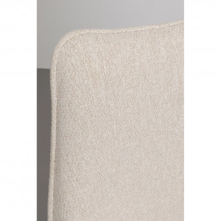 Draaistoel met armleuningen Modino creme Kare Design