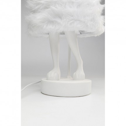 Tafellamp Animal konijn Fluff 68cm wit Kare Design