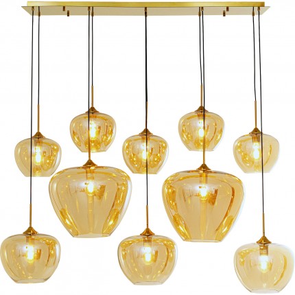 Pendant Lamp Sphere 10 amber Kare Design