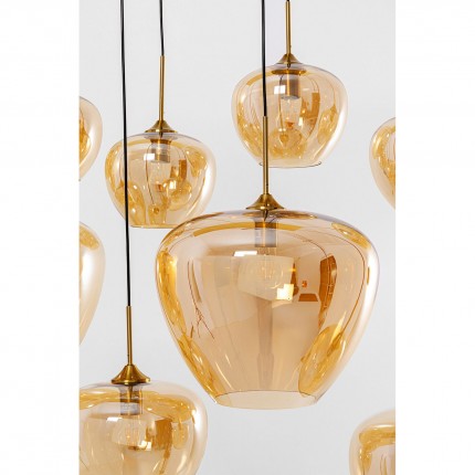 Pendant Lamp Sphere 10 amber Kare Design