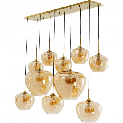 Pendant Lamp Sphere 10 amber Kare Design