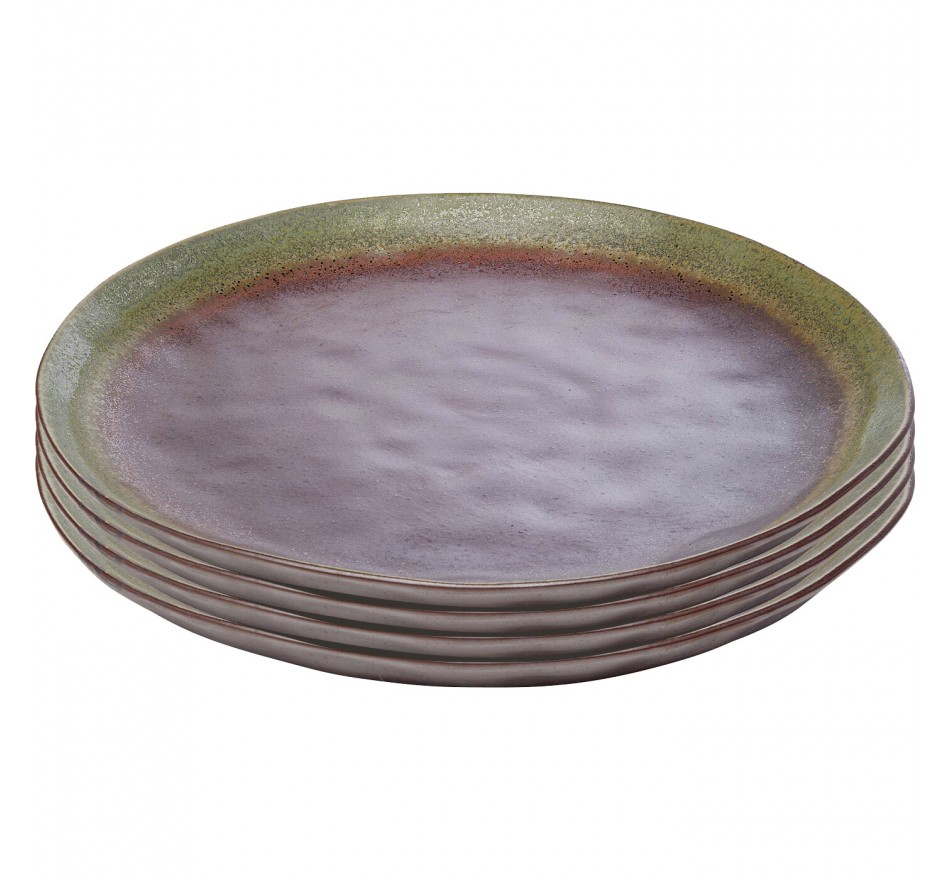 Plate Hermosa Ø27cm (4/set) Kare Design