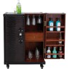 Vintage houten bar - Globetrotter - Kare Design