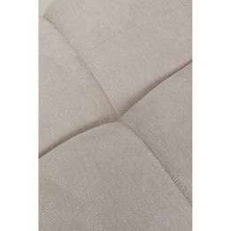Cream velvet footrest - Nia - Kare Design