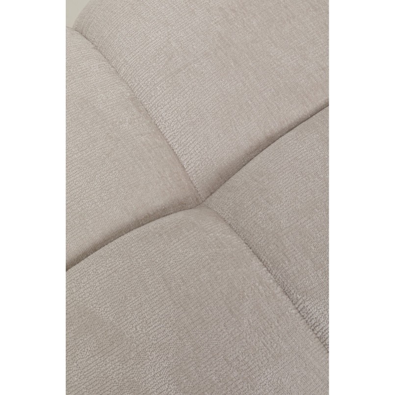 Repose-pieds en velours crème - Nia - Kare Design