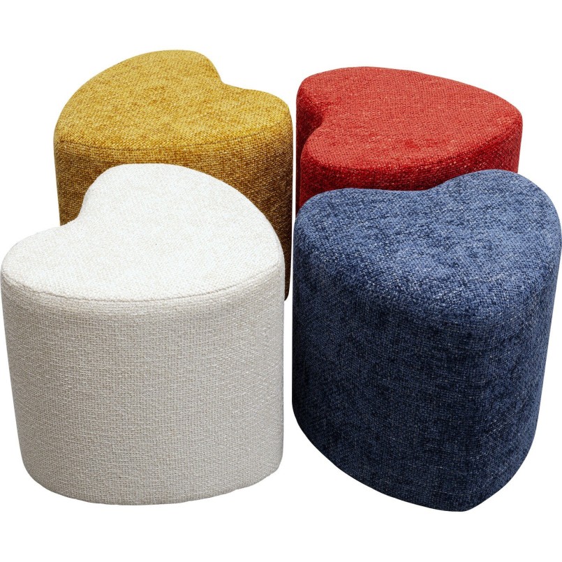 Geel hart krukje - Mooi - Kare Design
