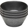 Bols en grès noir - Cosmos - Kare Design