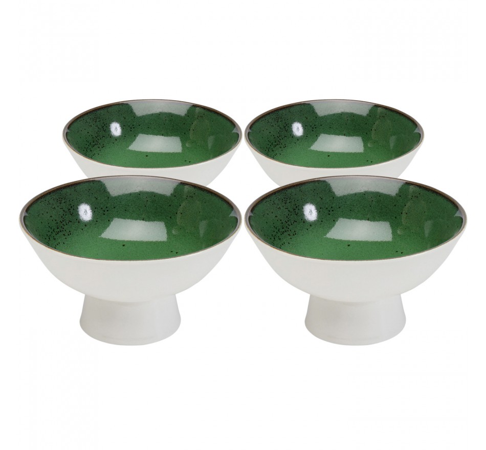 Bowl Colorino green Ø17cm (4/set) Kare Design