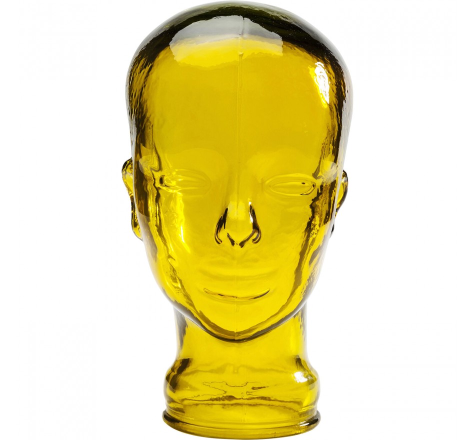 Deco headphone mount transparent yellow Kare Design