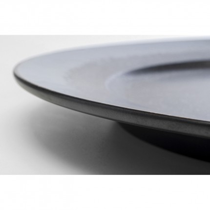 Bord Kassandra zwart Ø32cm Kare Design