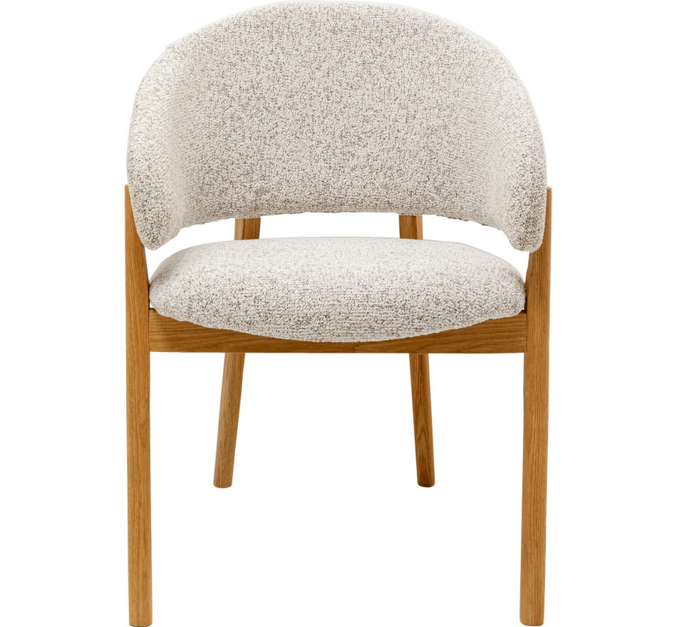 Stoel met armleuningen August Kare Design