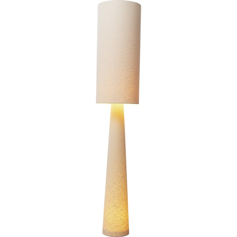 Lampadaire Marleen beige bouclé 190cm