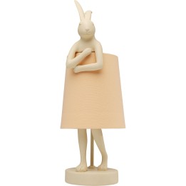 Lampe à poser Animal Rabbit champagne/peach 50cm