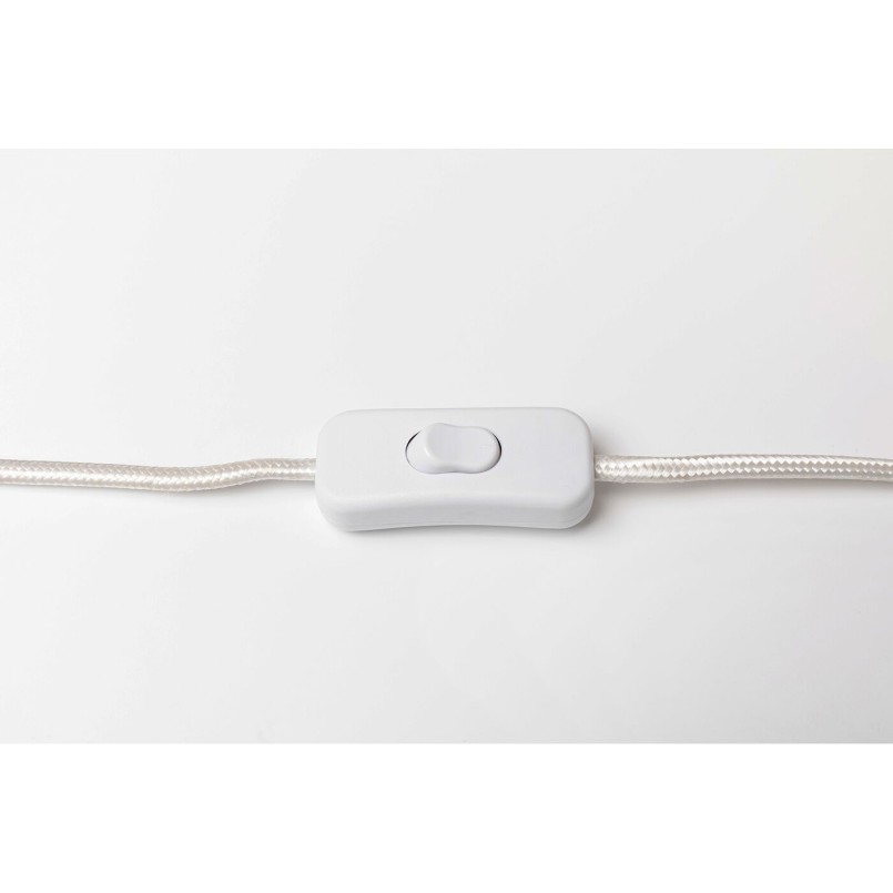 Lampe à poser Josy blanc-noir 51cm
