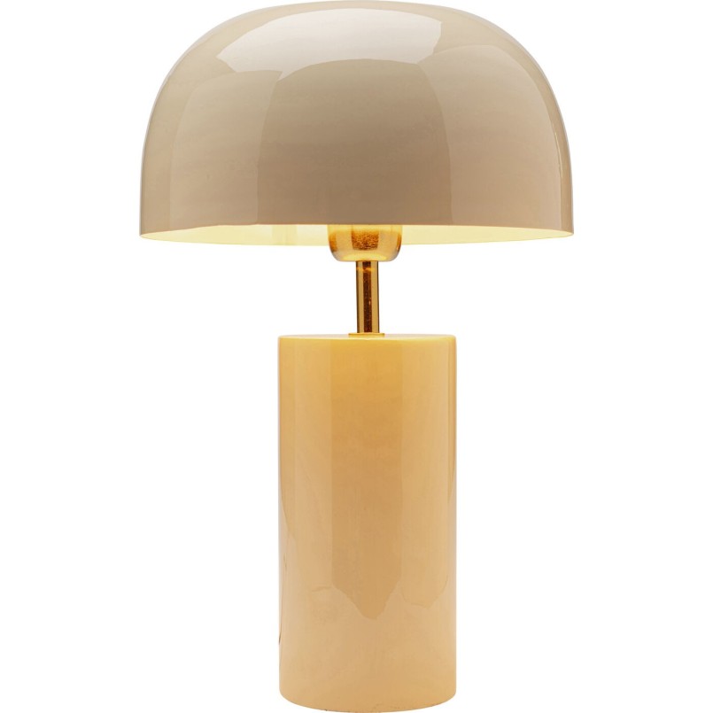Lampe à poser Loungy écru blanc 38cm