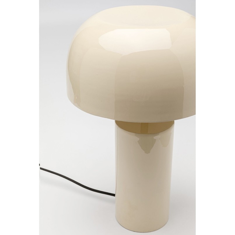 Lampe à poser Loungy écru blanc 38cm