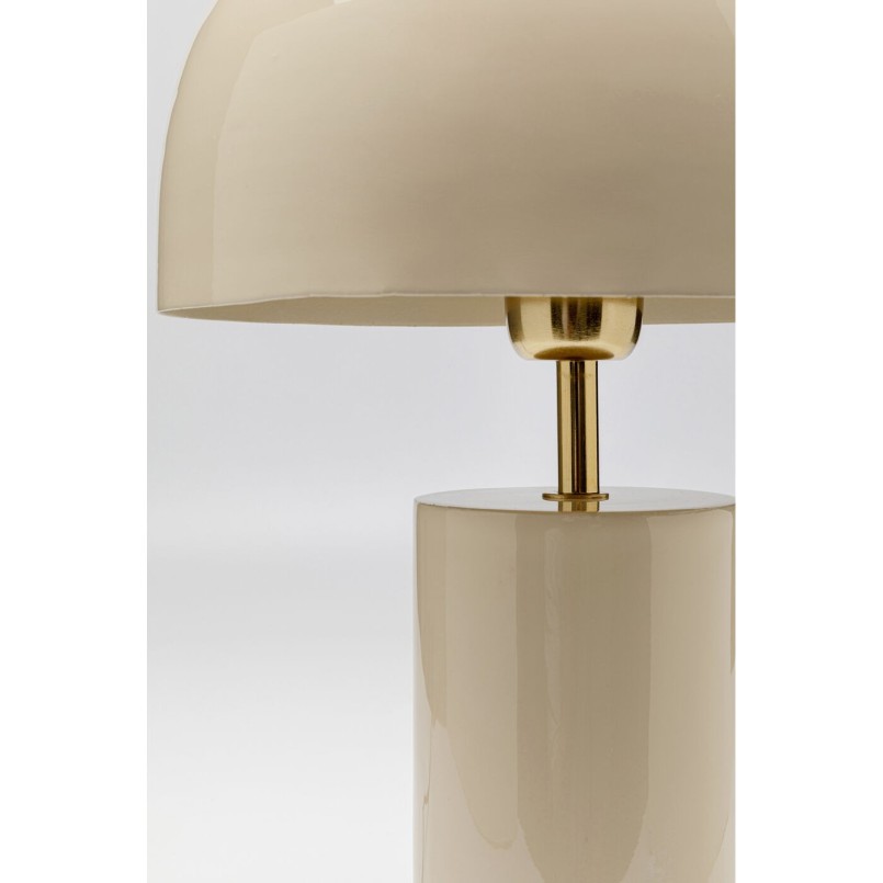 Lampe à poser Loungy écru blanc 38cm