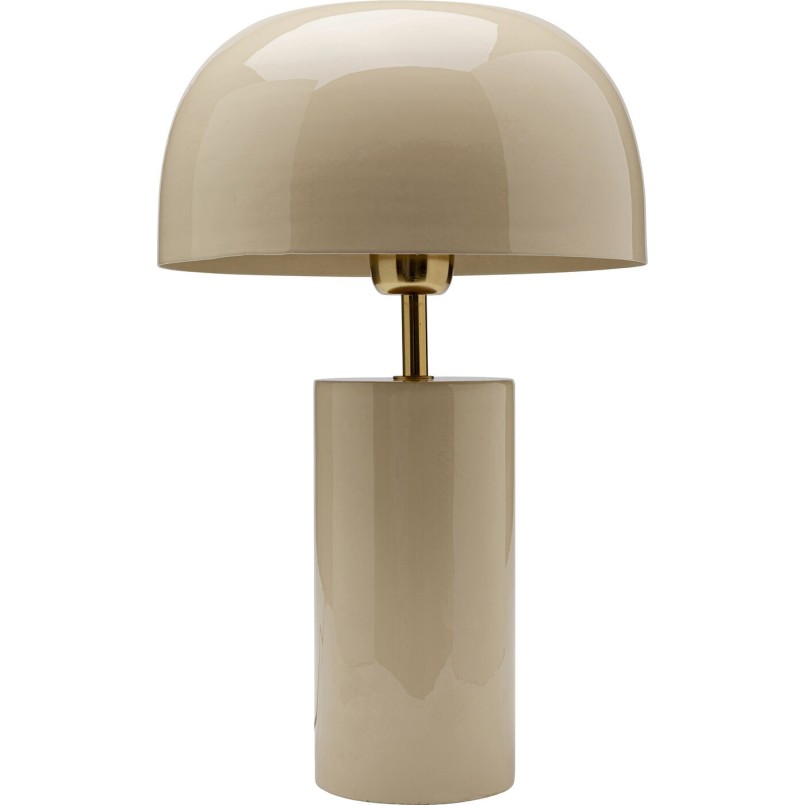 Lampe à poser Loungy écru blanc 38cm