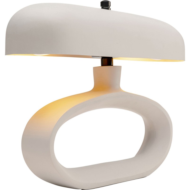 Lampe à poser Suki beige 26cm