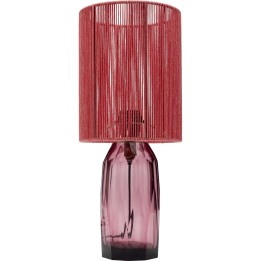 Lampe à poser Veccio fuchsia 42cm