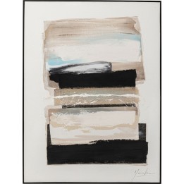 Tableau encadré Lontano beige 90x120cm