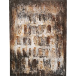 Tableau sur toile Shadows marron 90x120cm