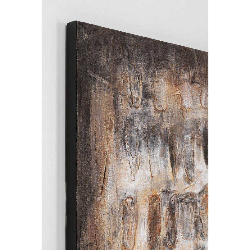 Tableau sur toile Shadows marron 90x120cm