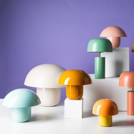 Retro beige steel mushroom lamp - Mushroom - Kare Design