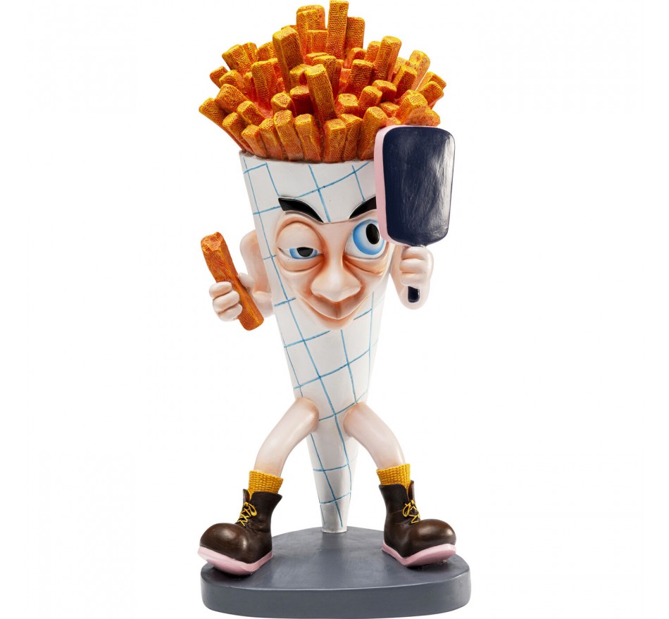 Deco french fries cone mirror Kare Design