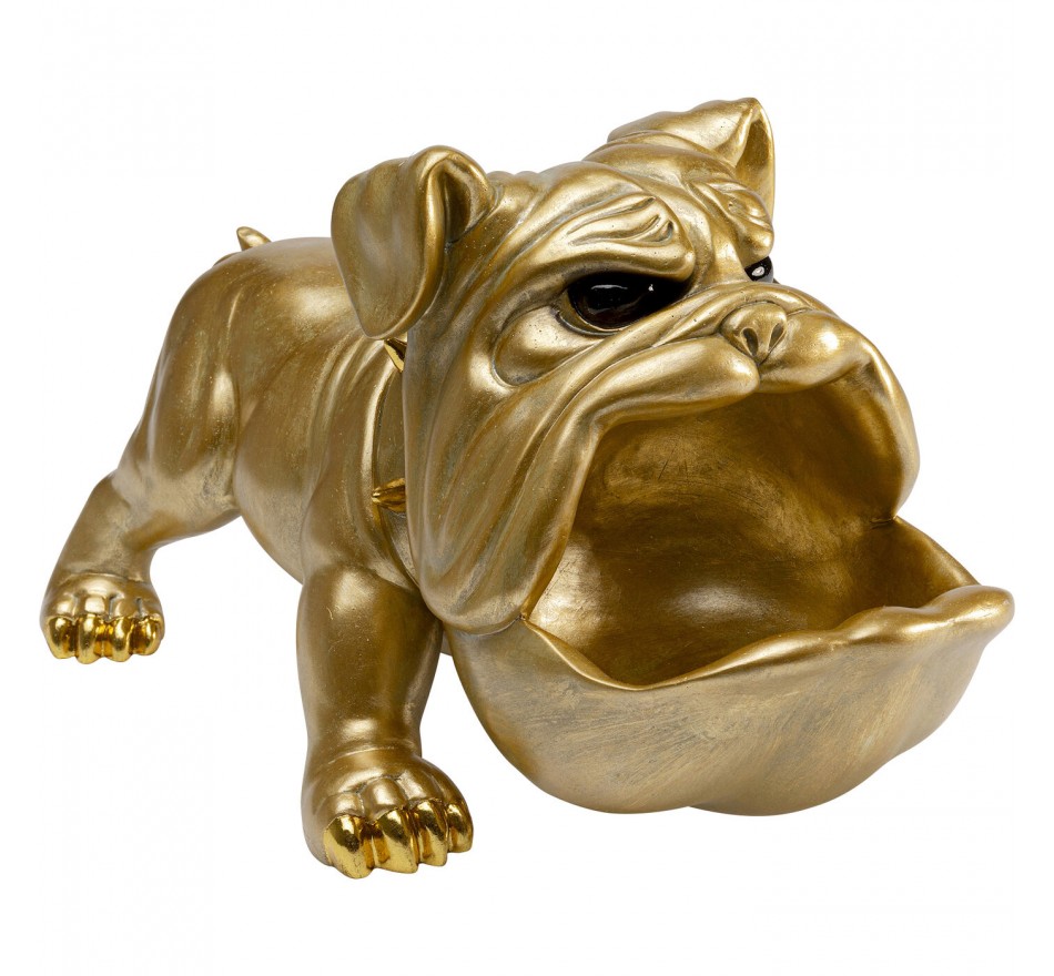 Woonaccessoires hongerige hond goud Kare Design