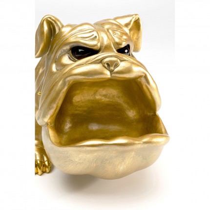 Woonaccessoires hongerige hond goud Kare Design