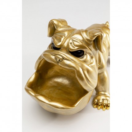 Woonaccessoires hongerige hond goud Kare Design