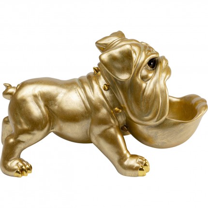 Woonaccessoires hongerige hond goud Kare Design
