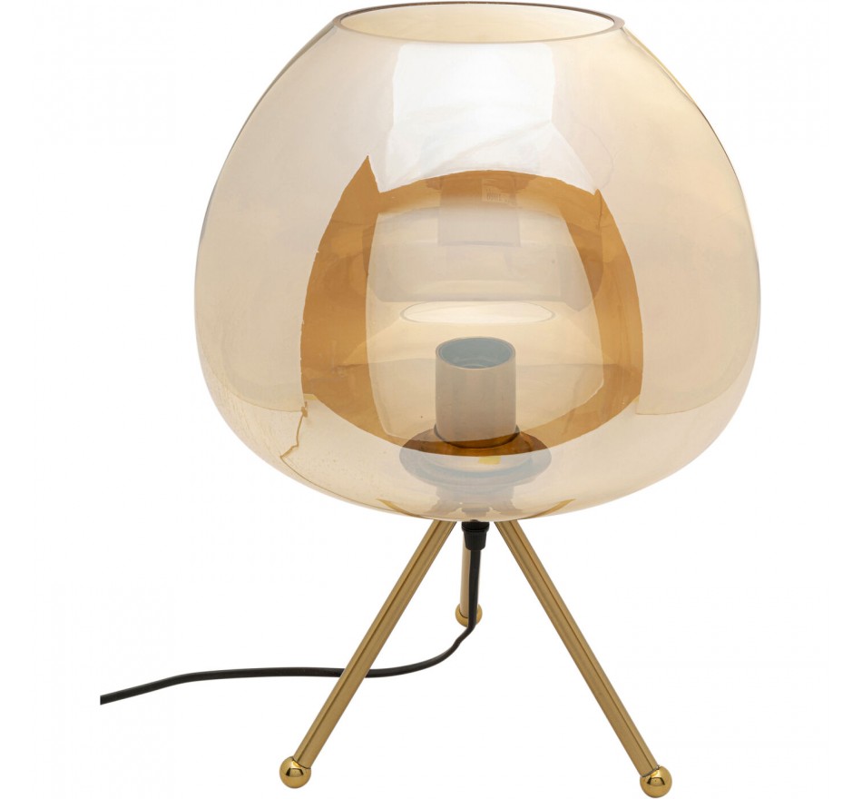 Tafellamp Sphere amber Kare Design